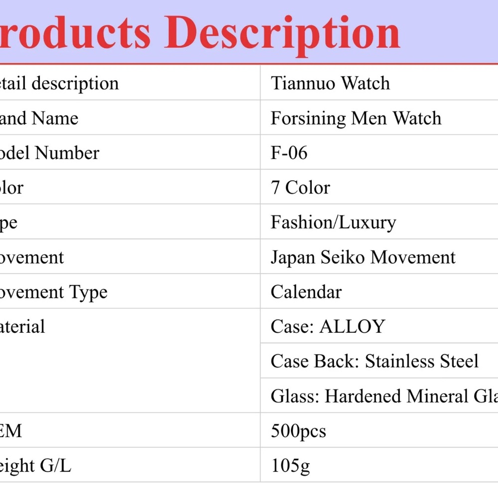 Forsining Skeleton Transparent Mechanical Automat… - image 6